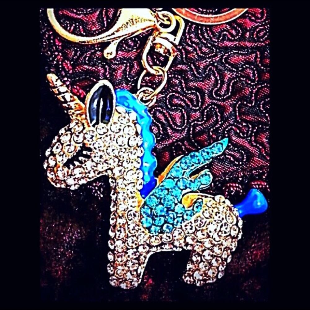 DONATED - Handbag/Keychain Unicorn Pegasus